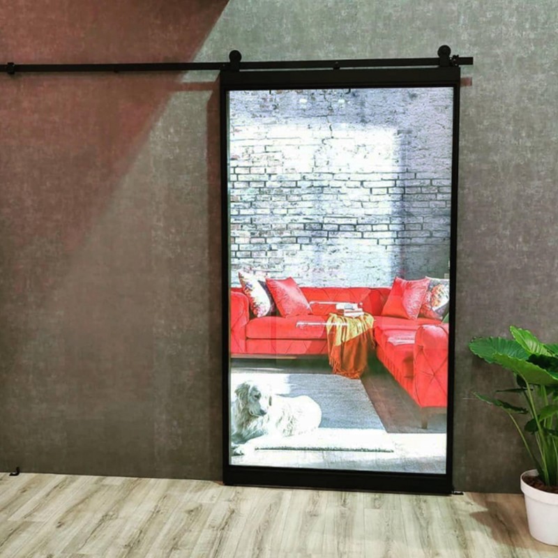 porte coulissante aluminium sur mesure