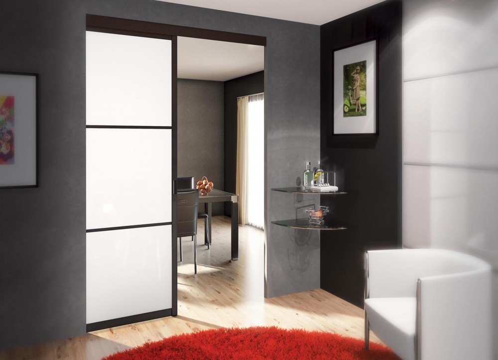 porte coulissante aluminium sur mesure