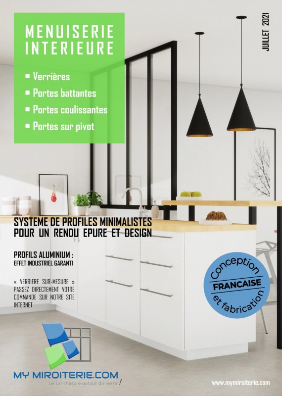 menuiserie interieure aluminium sur mesure